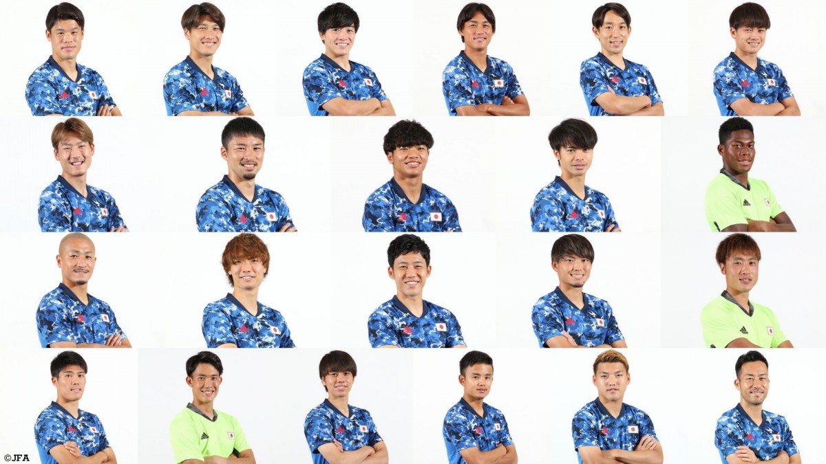 素顔だけに注目してみました 東京オリンピックを戦う若き Samurai Blue の選手たち 22名を全員紹介します ｊリーグ Jp